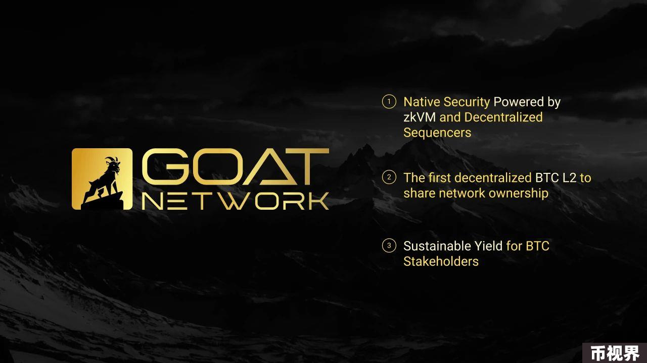 一文了解BTC L2终极解决方案：GOAT Network
