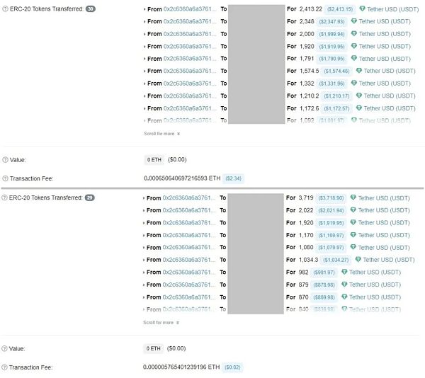 用EtherScan调查Starknet手续费下降99%的真实原因